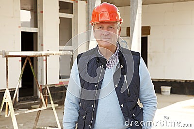 Portrait of construction worker