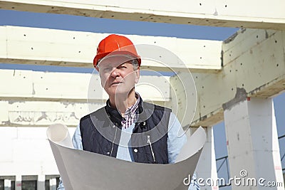 Portrait of construction worker