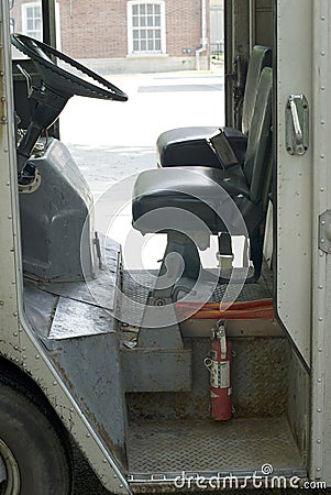 Postal Truck Seat