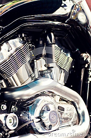 Powefull motorcycle engine