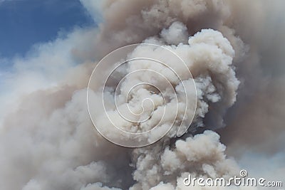 The Power House Fire ~ 2013 ~ Huge Plumes Smoke