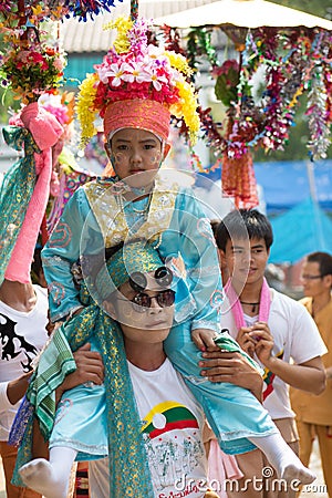 Poy Sang Long festival.