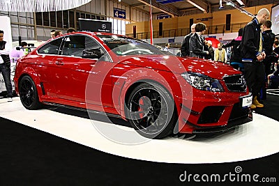 Poznan Motor Show 2012 C63 AMG Coupe Black Series