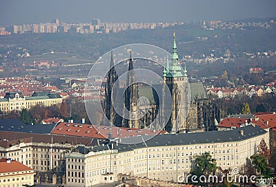 Prague Castle - Image of St. Vitus Cathedral