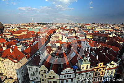 Prague square - Old town, Czech republic