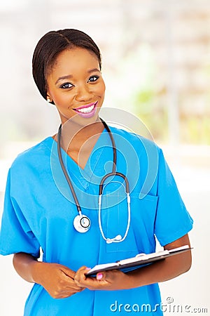 African medical nurse