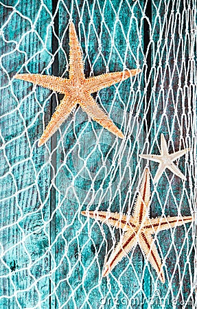 Pretty turquoise blue nautical background