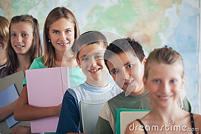 Primary School Students in the Classroom