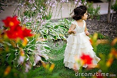 Princess in the garden