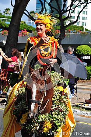 Princess of oahu hawaiian aloha festivals 2010