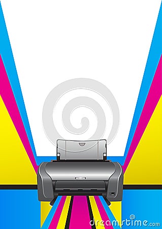 Printer. chromatic printing