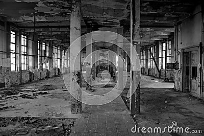 Production hall Abandoned