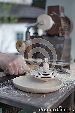 Production spinning tops