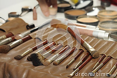 Professional make up artist set