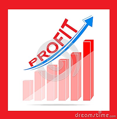 Profit business graph