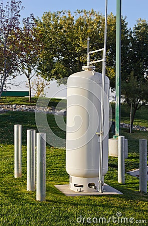 Propane Tank Pipeline