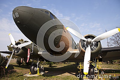 Propeller plane