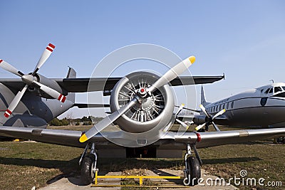 Propeller plane