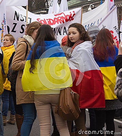 Protesters rally near russian embassy