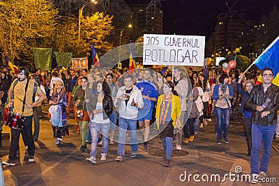 Protests against cyanide gold extraction at Rosia