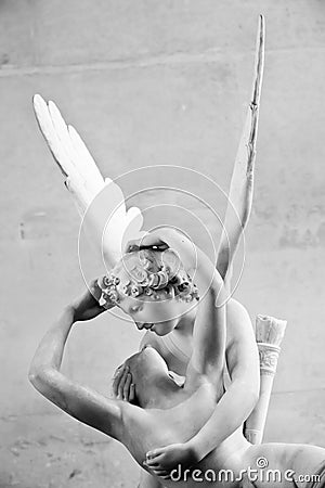 Psyche revived by Cupid kiss