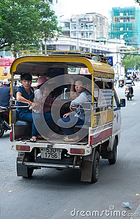 Public transport, Saigon