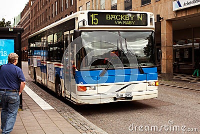 Public transport, Vasteras, Sweden