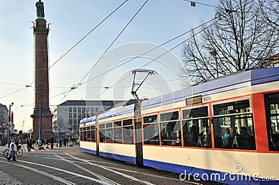 Public transportation in Darmstadt, Germany