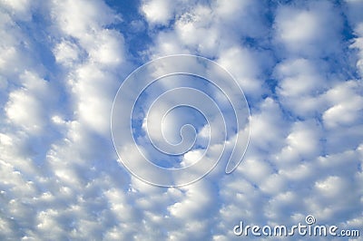 Puffy Cloud Background