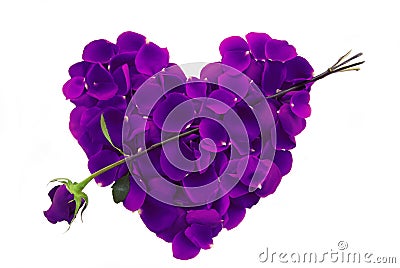 Purple%20Rose%20Petal%20Heart%20with%20arrow