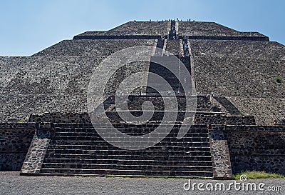Pyramid of The Sun Teotihuacan