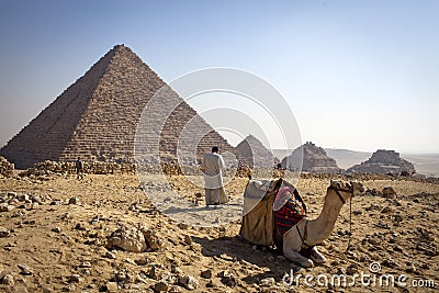 THE PYRAMIDS IN EGYPT
