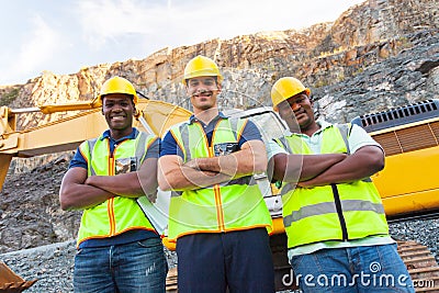 Quarry workers