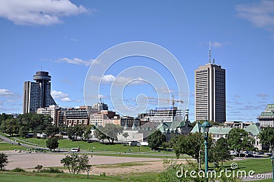 Quebec Modern City Skyline, Canada