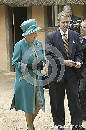 Queen Elizabeth II and Phil Emerson