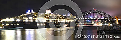 Queen Mary 2 in Sydney, Australia