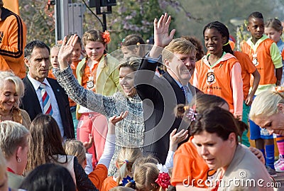 Queen maxima and King Willem Alexander