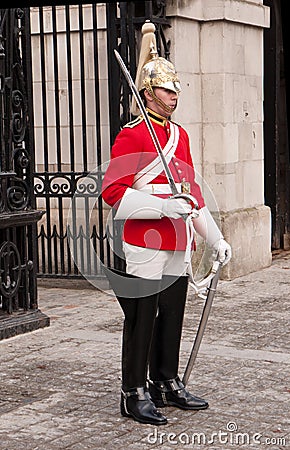 Queen s Guard Horse Guards Parade. London UK.