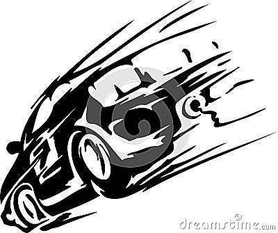 Race car - vector illustration