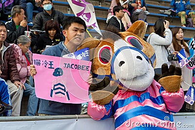 Racing Fans in Hong Kong