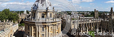 Radcliffe camera and All Souls College Oxford