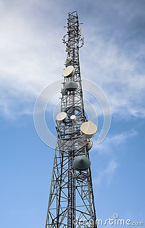 Radio antenna mast