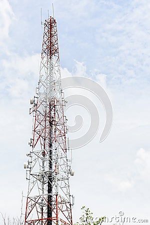 Radio antenna tower