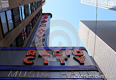 Radio City Music Hall, Manhattan, New York City.