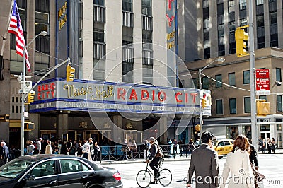 Radio City Music Hall in New York City