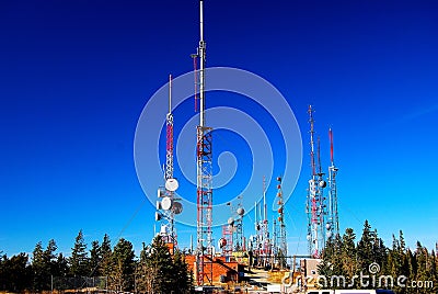 Radio telecommunication towers