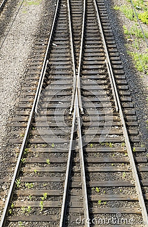 A rail shooter, top view, Russia