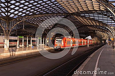 RAIL STATION IN COLOGNE