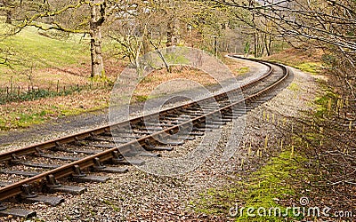 Rail Tracks S Curve