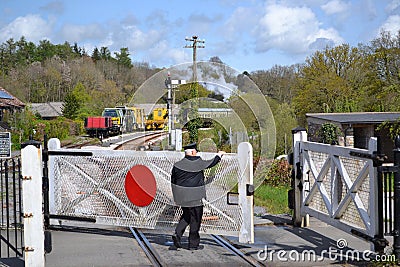 Railroad Crossing Guard and Gate